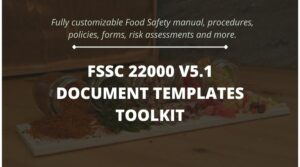 FSSC 22000 V5.1 Document Templates Toolkit
