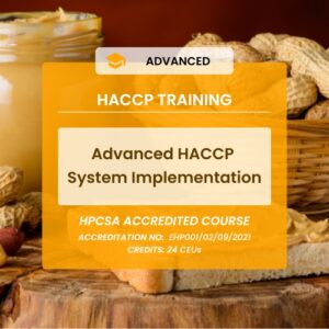 Advanced HACCP System Implementation Course