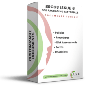 BRCGS Issue 6 Document Templates Toolkit